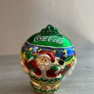 Coca Cola Santa Claus Holiday Ornament